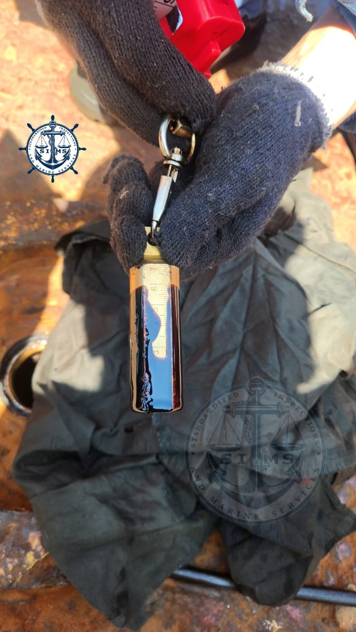 Fuel sample retrieved for quality testing