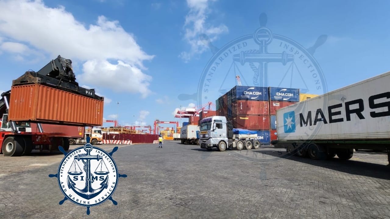 Container and trailer movements at the terminal